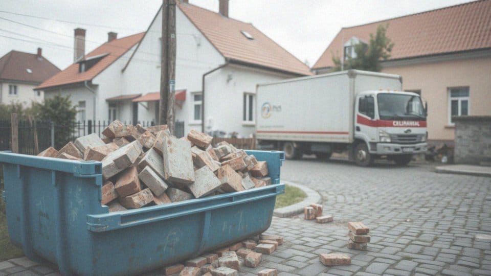 Ile wynosi koszt wywozu gruzu w mniejszych miastach?