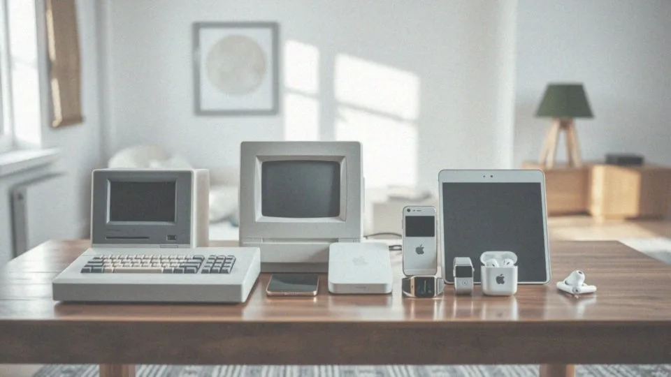 Jakie są kluczowe produkty Apple w historii firmy?