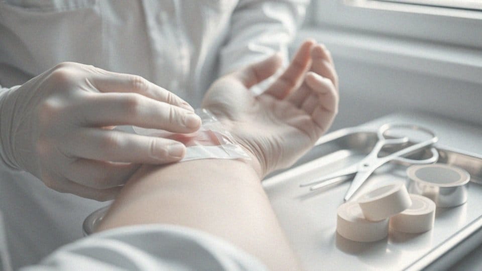 Jakie działania chłodzące zapewniają opatrunki na oparzenia?