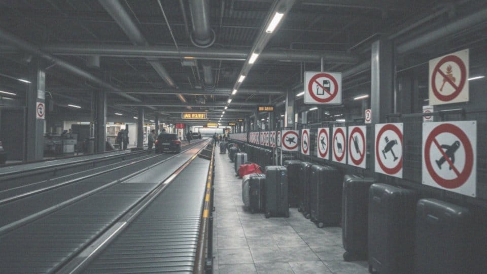 Jakie przedmioty są zabronione w bagażu rejestrowanym?