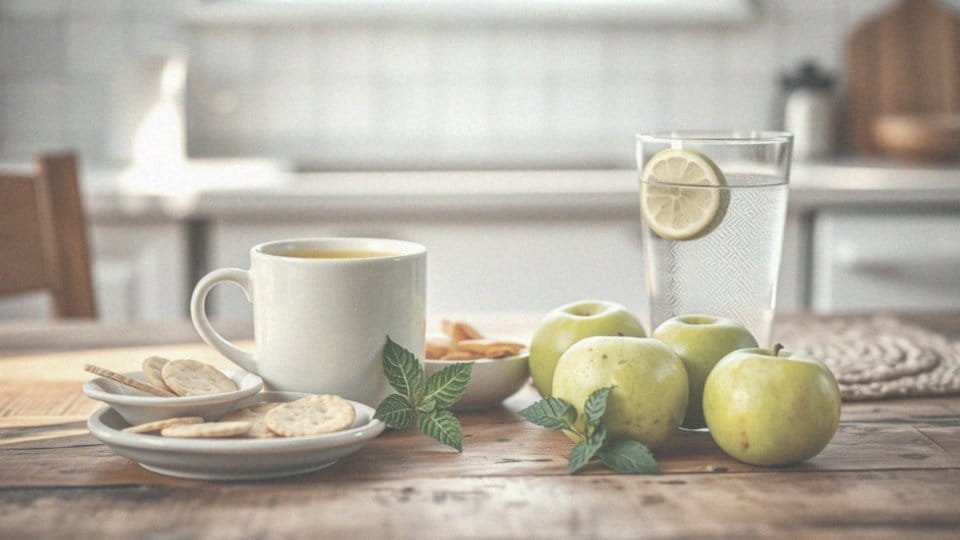 Jakie produkty pomagają złagodzić nudności?