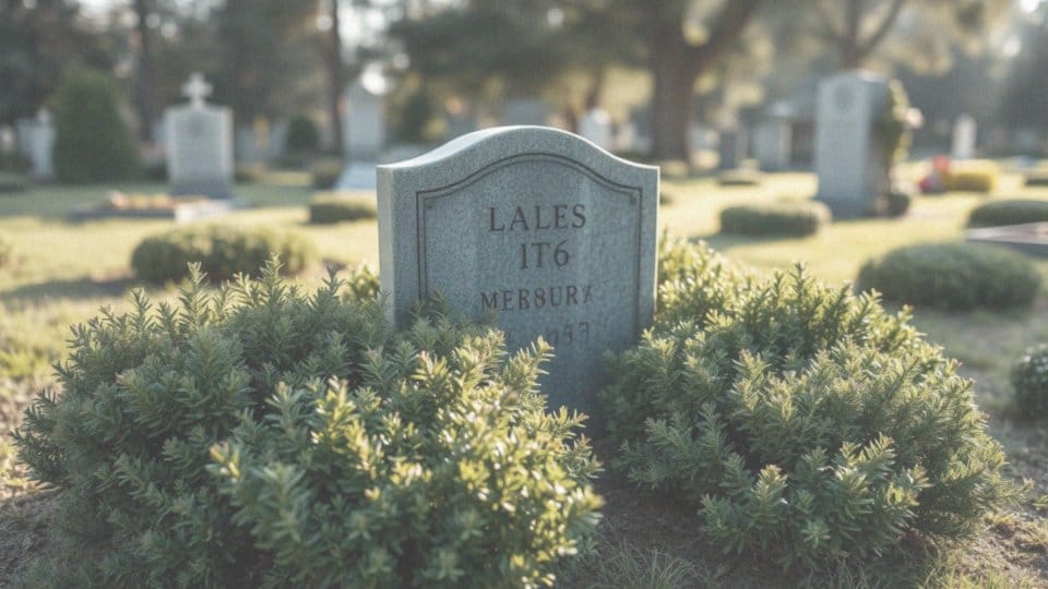 Jakie niskie krzewy mogą dodać struktury i koloru do grobu?