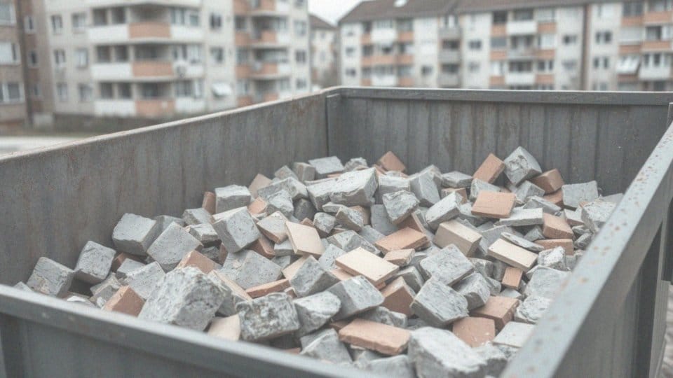 Jak wygląda segregacja gruzu od innych odpadów?