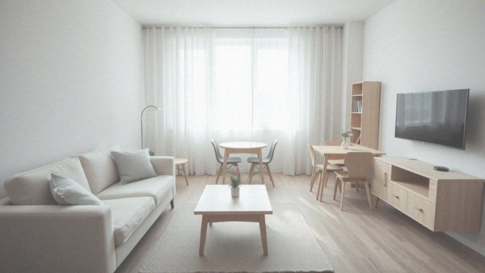 Jakie funkcje pełni mały salon z jadalnią?