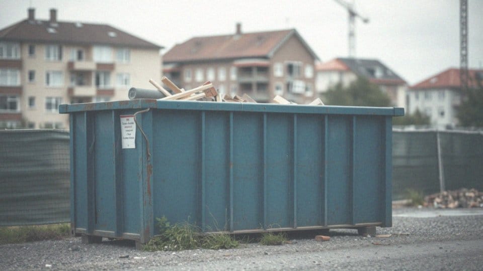 Ile kosztuje wynajem kontenera na gruz?