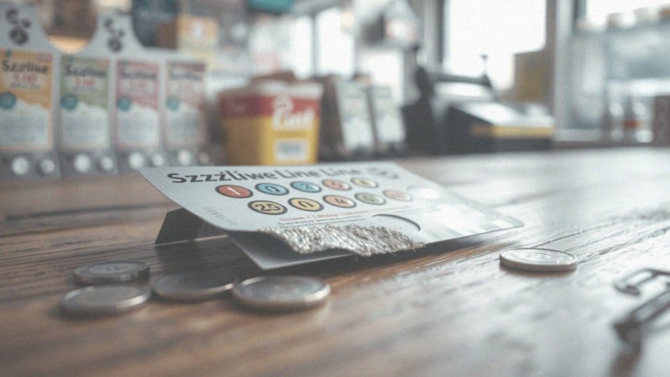 Jak wygląda instrukcja drapania dla zdrapki Szczęśliwe Linie?