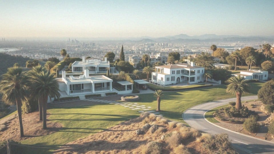 Co wyróżnia najbogatszą dzielnicę w Los Angeles?