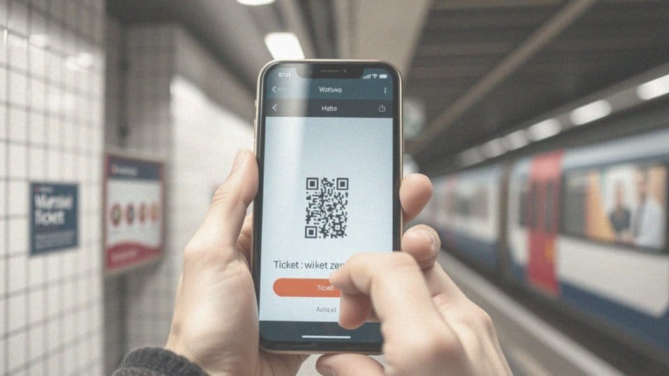 Jak korzystać z aplikacji mobilnej do zakupu biletu?