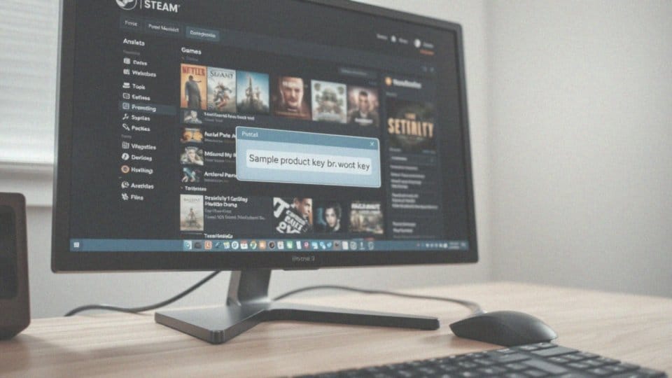 Jak znaleźć klucz produktu w Steam?
