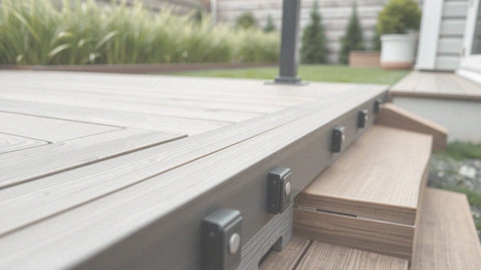 Jakie elementy wykończeniowe są niezbędne w konstrukcji tarasu kompozytowego?