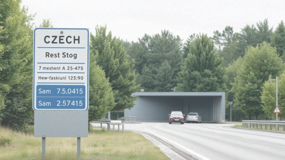 Co to jest mapa płatnych odcinków dróg w Czechach?