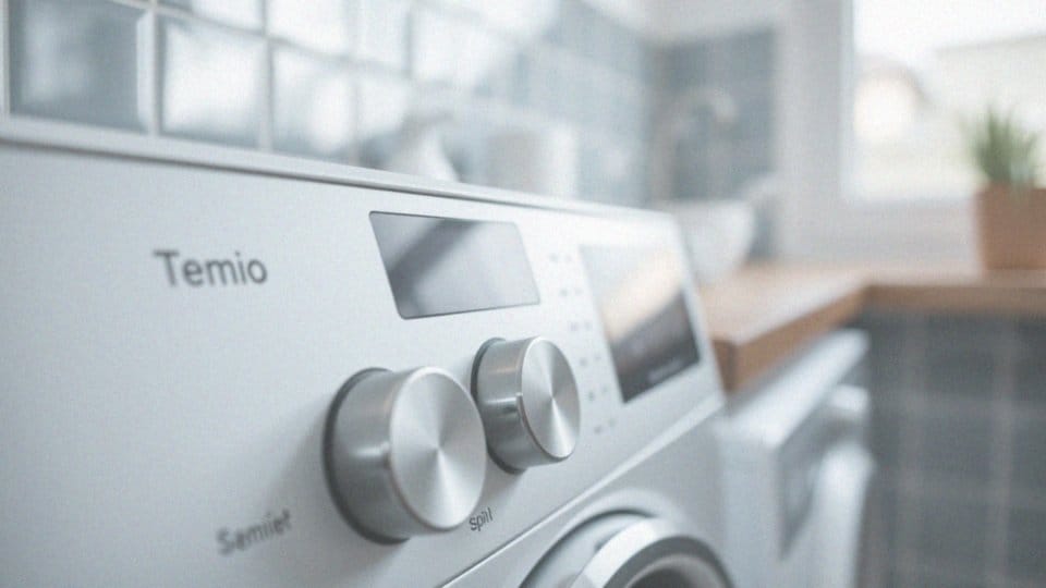 Jak dostosować ustawienia temperatury i wirowania w pralce?