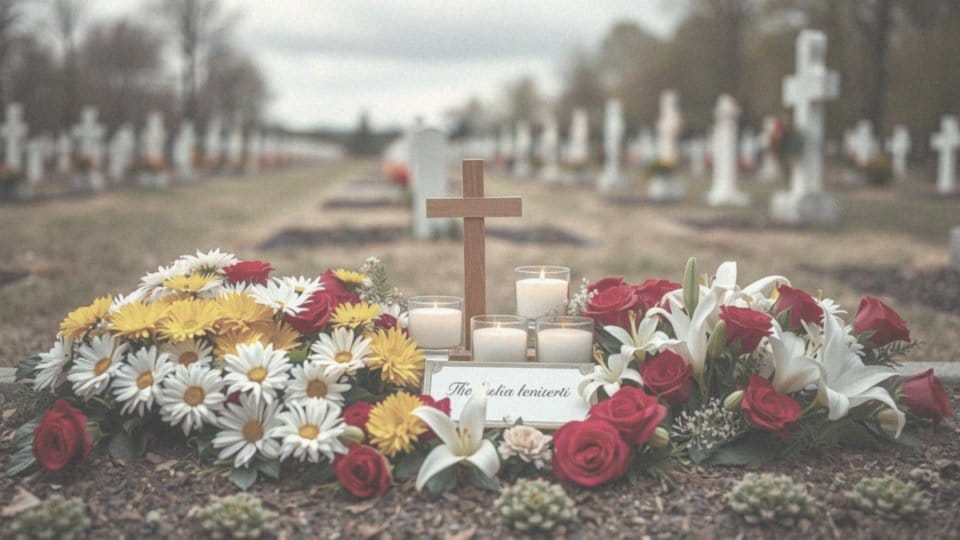 Jakie są tradycyjne dekoracje dla pomnika tymczasowego?