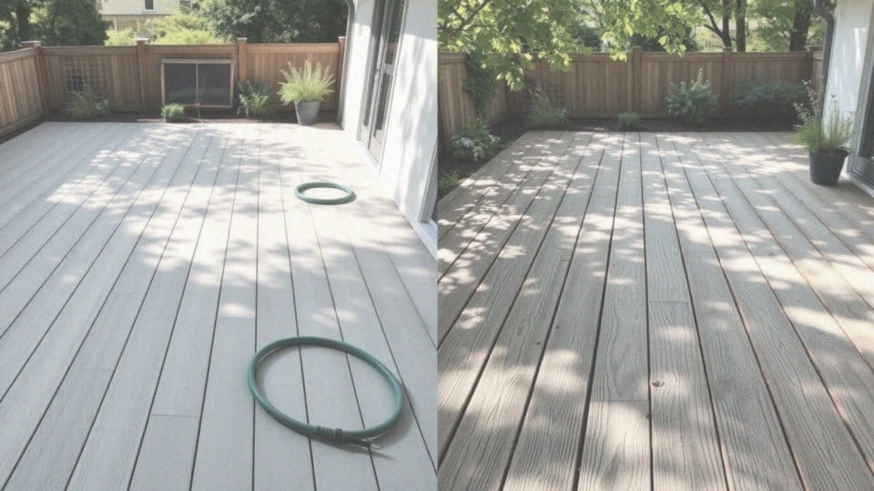 Jakie są różnice między tarasem kompozytowym a drewnianym w kontekście pielęgnacji?