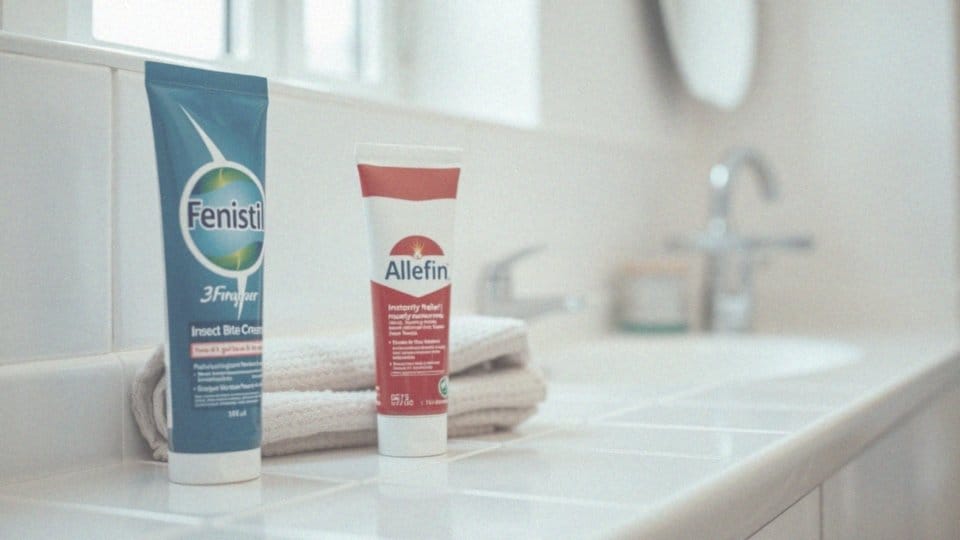Czy Allefin jest lepszy od Fenistilu na ukąszenia owadów?