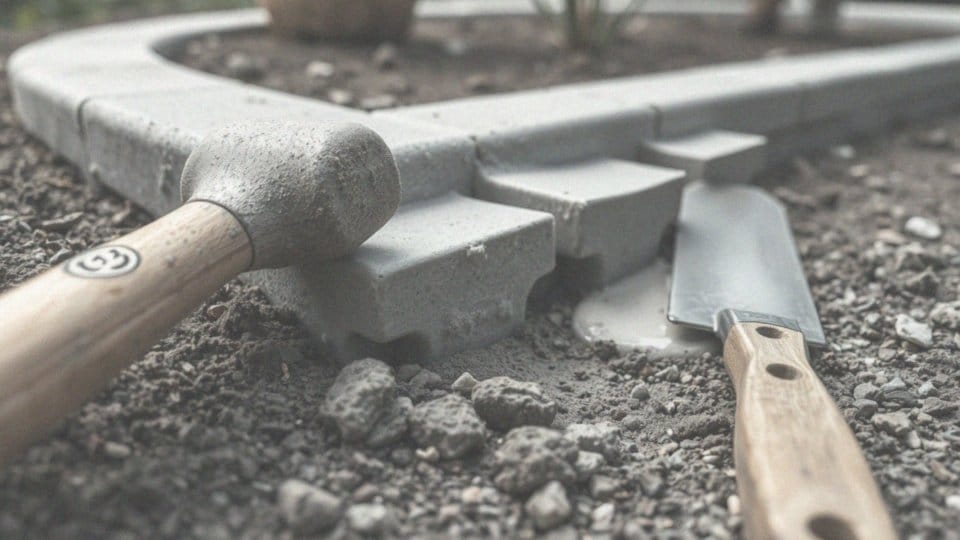 Jak właściwie umieścić obrzeża na betonie?
