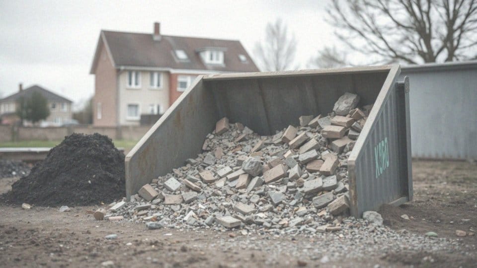 Jakie rodzaje odpadów w wywozie gruzu?