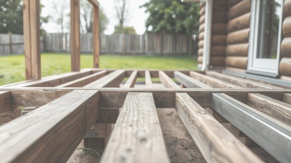 Jakie są zalety używania legarów drewnianych i aluminiowych?