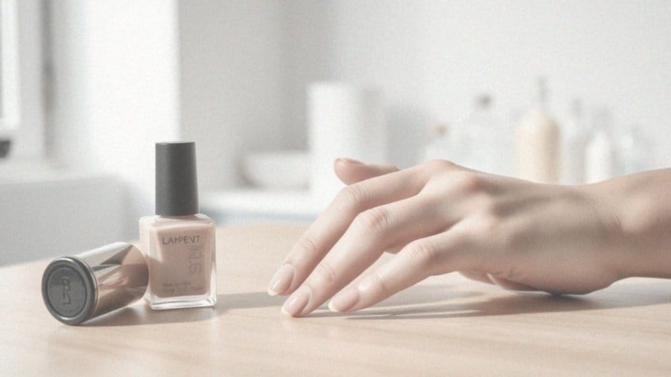 Jakie lakiery do paznokci w odcieniu nude lub beżowym są najlepsze do fuksji?