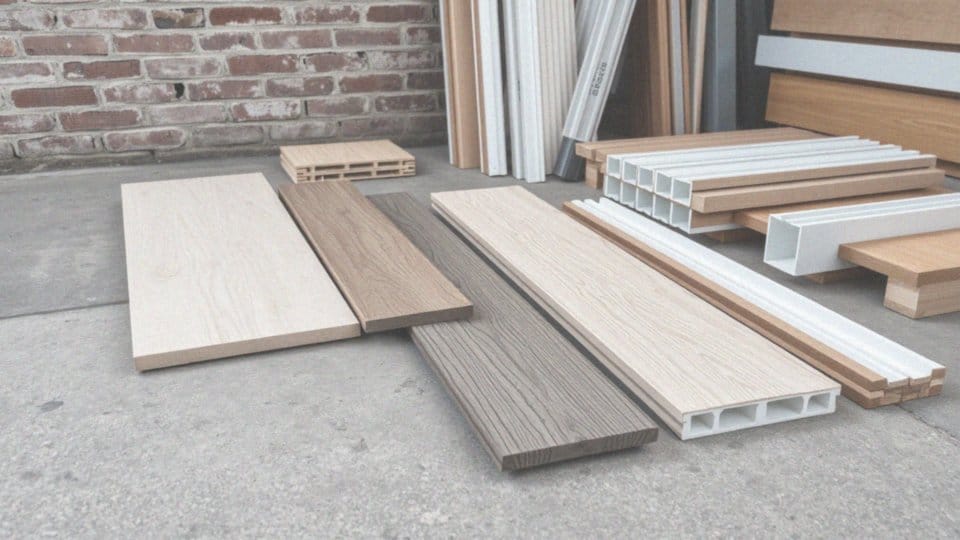 Jakie materiały można wykorzystać do legarów?