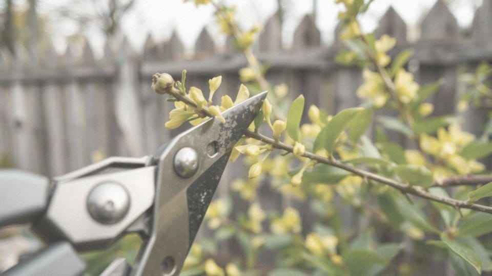 Jakie są najważniejsze zasady cięcia forsycji?