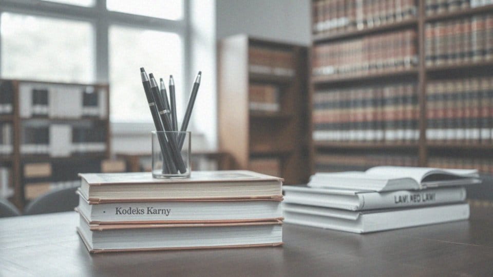 Gdzie można spotkać skrót 'K' w prawie (kodeks karny)?