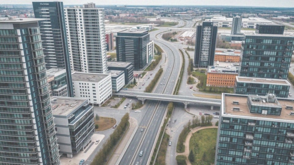 Jakie główne cechy infrastruktury w dzielnicy Włochy?