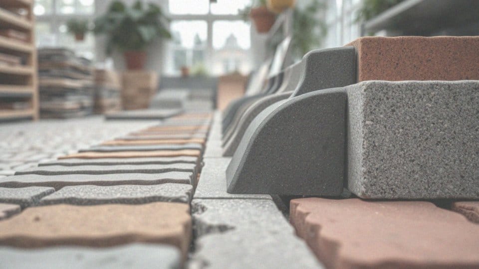 W jakich kolorach dostępne są obrzeża betonowe?