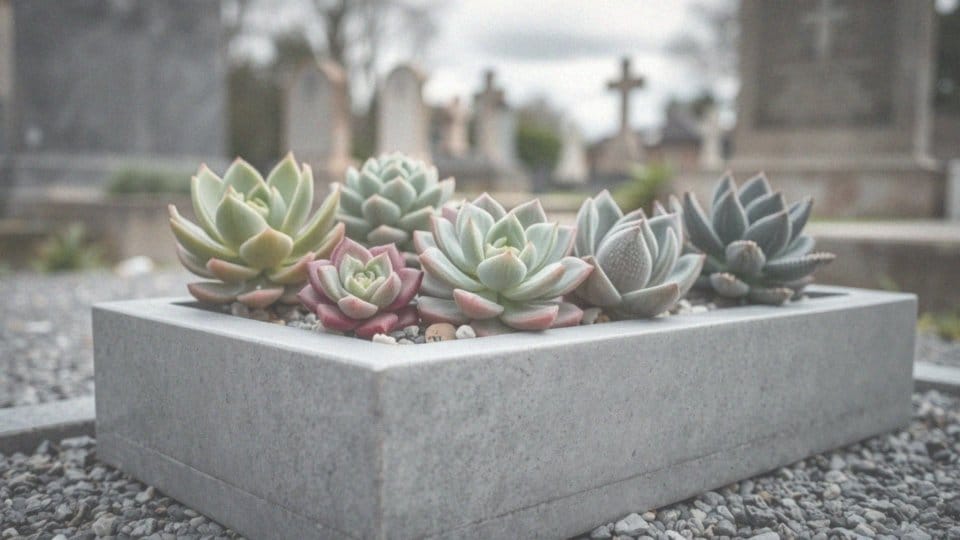 Jakie sukulenty są idealnym rozwiązaniem na cmentarz?