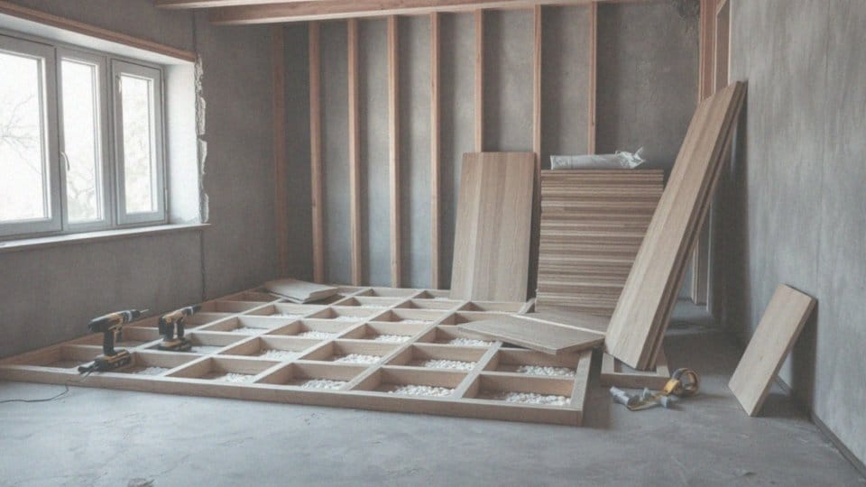 Jak zainstalować podłogę na legarach?