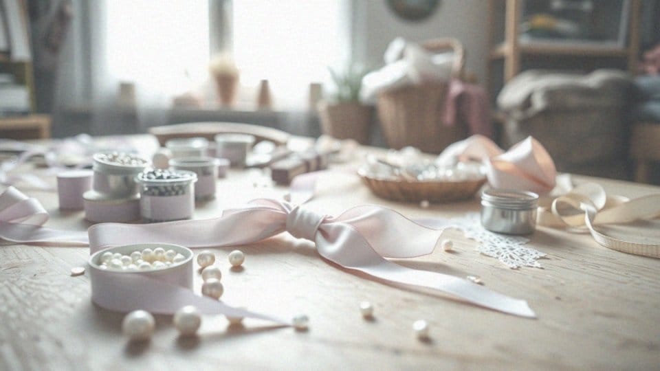 Jakie techniki dekoracyjne można wykorzystać przy tworzeniu kokardy?