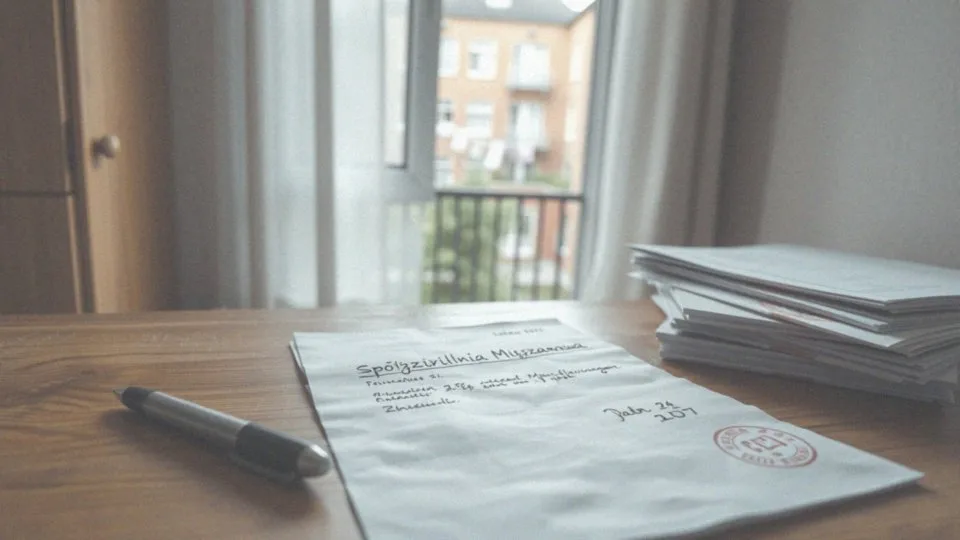 Jak napisać pismo do spółdzielni mieszkaniowej? Praktyczny poradnik