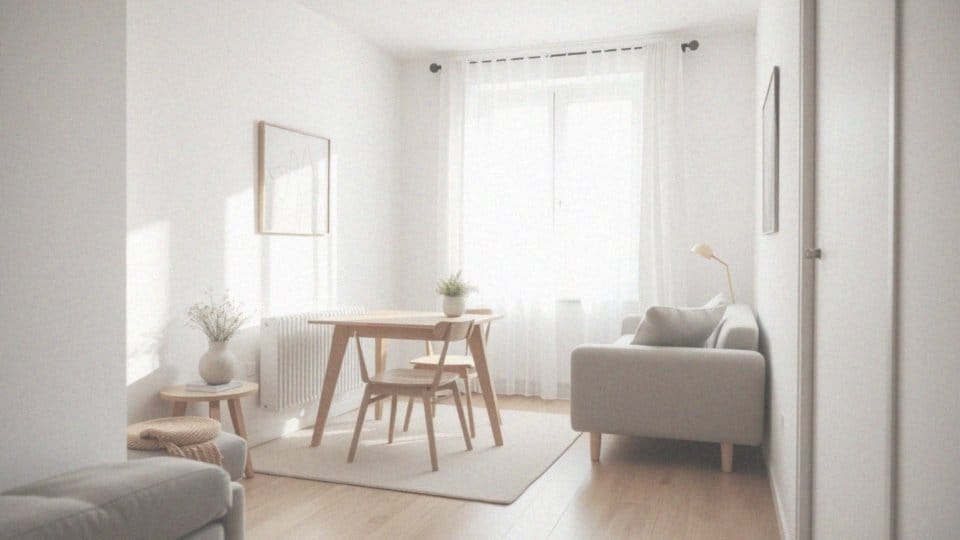 Jak urządzić mały salon z jadalnią? Praktyczne porady i inspiracje