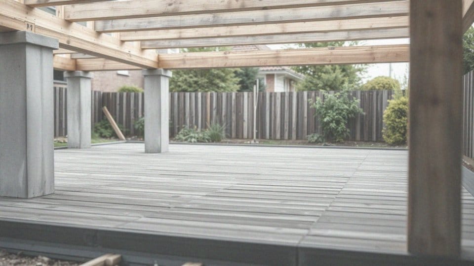 Konstrukcja pod taras kompozytowy – jak ją prawidłowo wykonać?