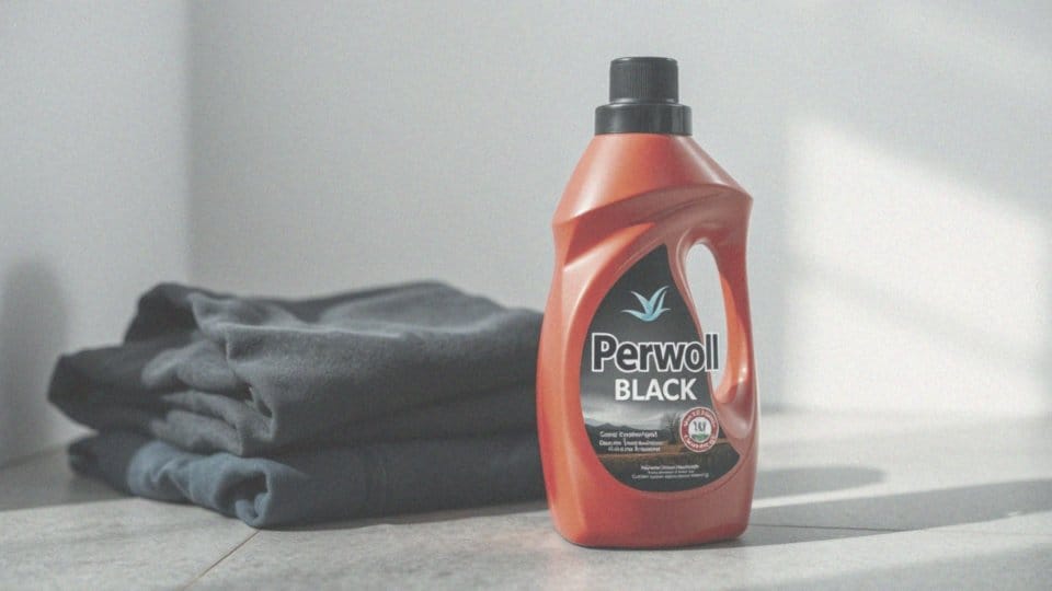 Perwoll do czarnego – innowacyjny płyn do prania ciemnych tkanin