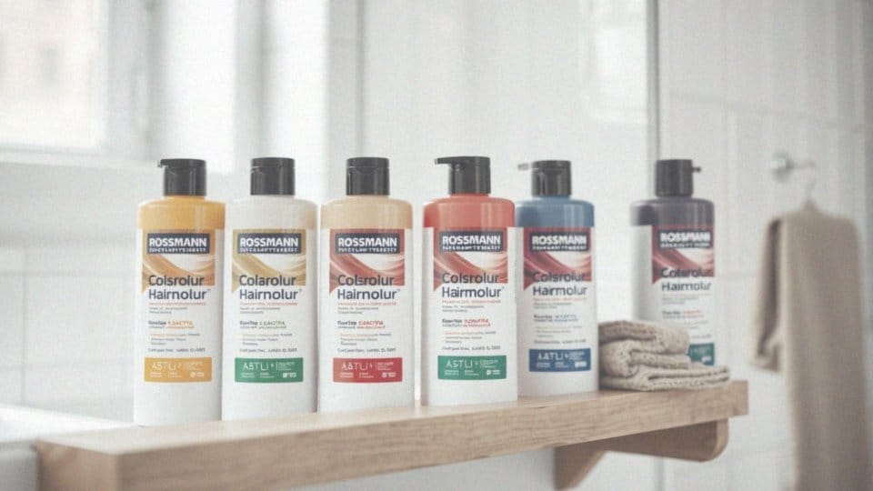 Rossmann szamponetki koloryzujące – odkryj kolory i pielęgnację