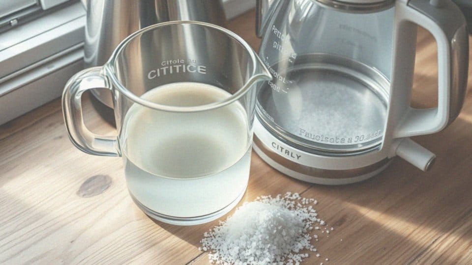 Roztwór kwasku cytrynowego do odkamieniania – skuteczna metoda