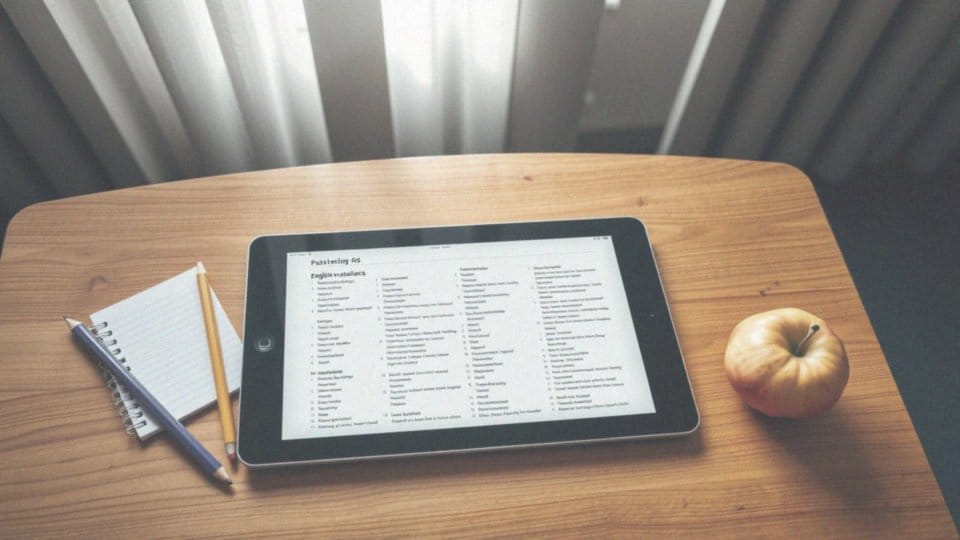 Słówka na egzamin ósmoklasisty z angielskiego – PDF do nauki