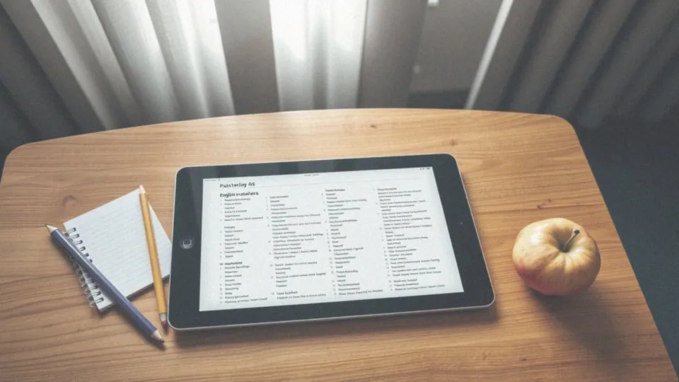 Słówka na egzamin ósmoklasisty z angielskiego – PDF do nauki