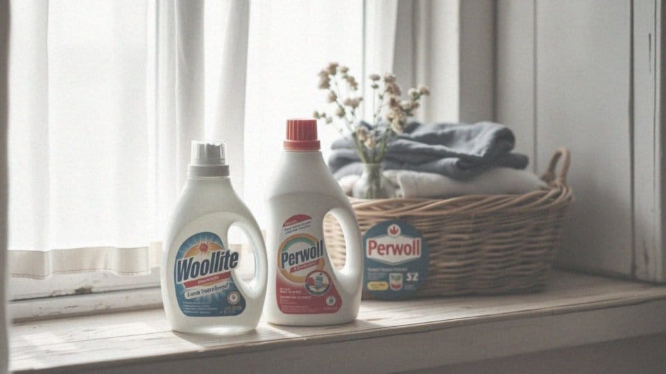 Woolite czy Perwoll? Wybór najlepszego płynu do prania