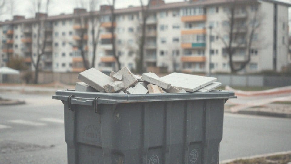 Wywóz gruzu cennik – ile kosztuje i na co zwrócić uwagę?